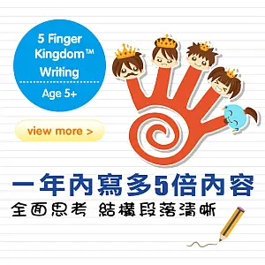 5 Finger Kingdom Writing